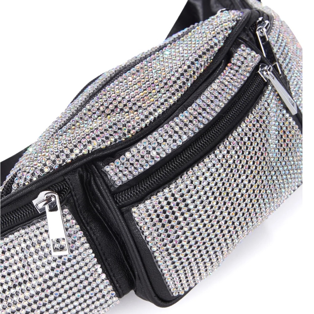 Sparkling Rhinestone Fanny Pack